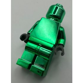   970 | Plain minifigure 973 pln Chrome Green | Custom Chromed by BUBUL 