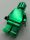 970 | Plain minifigure 973 pln Chrome Green | Custom Chromed by BUBUL 