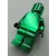 970 | Plain minifigure 973 pln Chrome Green | Custom Chromed by BUBUL 
