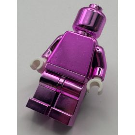   970 | Plain minifigure 973 pln Chrome Pink | Custom Chromed by BUBUL 