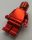 970 | Plain minifigure  973 pln Chrome RED | Custom Chromed by BUBUL 