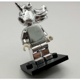 Minifig_Unicorn_Silver Custom Chromed by BUBUL 