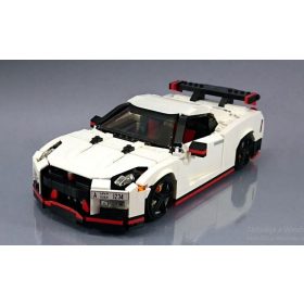 Lego Chrome NISSAN GTR  SET BUILDABLE