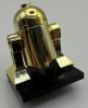 SW0028 R2-D2 minifig  in Chrome GOLD Custom Chromed by BUBUL 