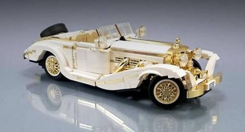 Lego Chrome Tuning Pack GOLD for Firas's 1936 Mercedes Benz 500K 