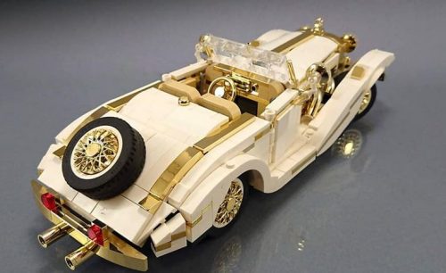 Lego Chrome Tuning Pack GOLD for Firas's 1936 Mercedes Benz 500K 