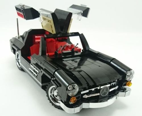 Lego Chrome Tuning Pack SILVER for Firas's Mercedes Gullwing 
