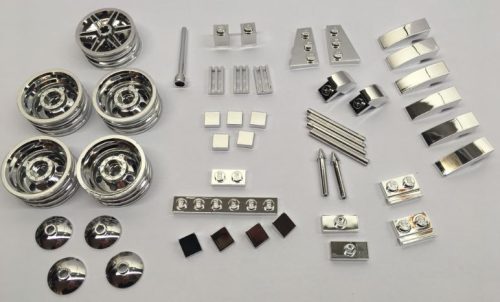 Lego Chrome Tuning Pack SILVER for Firas's Mercedes Gullwing 