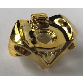   x141| Chrome GOLD Minifigure Armor Breastplate with Shoulder Protection | Custom Chromed by Bubul