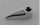 X346, 41669 | Chrome Silver Bionicle 1 x 3 Tooth with Axle Hole | Custom Chromed by Bubul