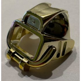   x41 Chrome Gold Minifigure, Visor Underwater or 6090 Custom Chromed by BUBUL